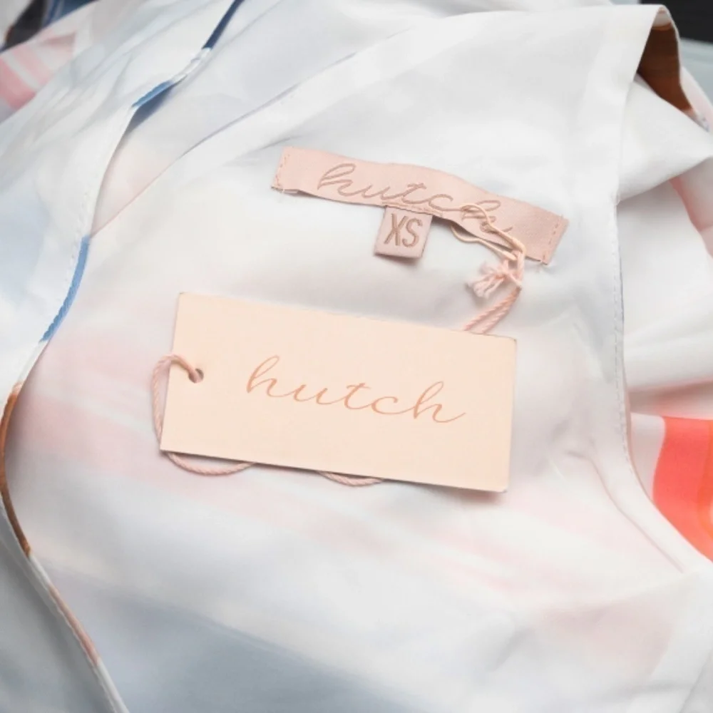 Hutch. Leah Satin Midi Wrap Dress.‎